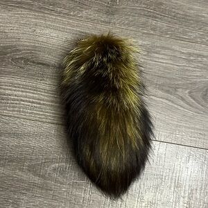 Faux Fur Animal Tail Cosplay Prop Accessory Costume Keychain Renn Faire Festival